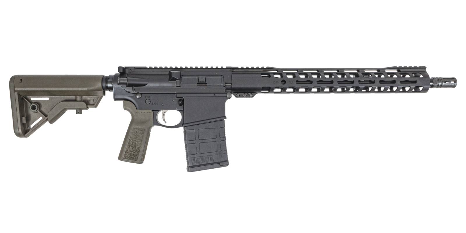 DPMR DR-10 RIA 308 WIN 16IN BBL MID-LEN 1/10 NITRIDE 15 LIGHTWEIGHT M-LOK ODG B5 SAVIOR 3 20RD MAGS