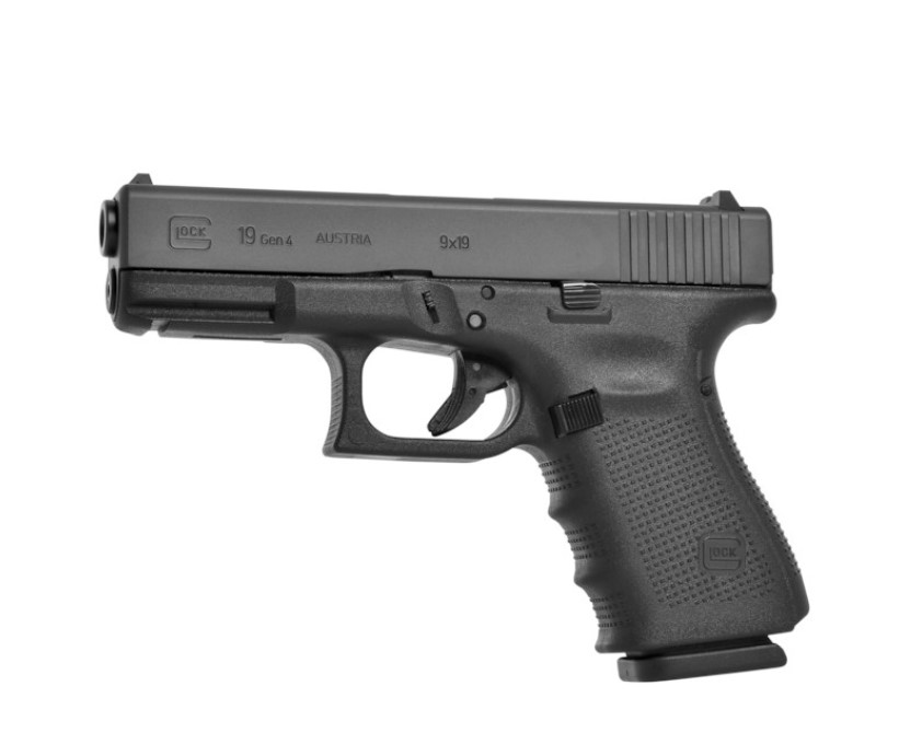 G19 GEN4 9MM 4.0" BBL - BLACK - DUAL RECOIL SPRINGS