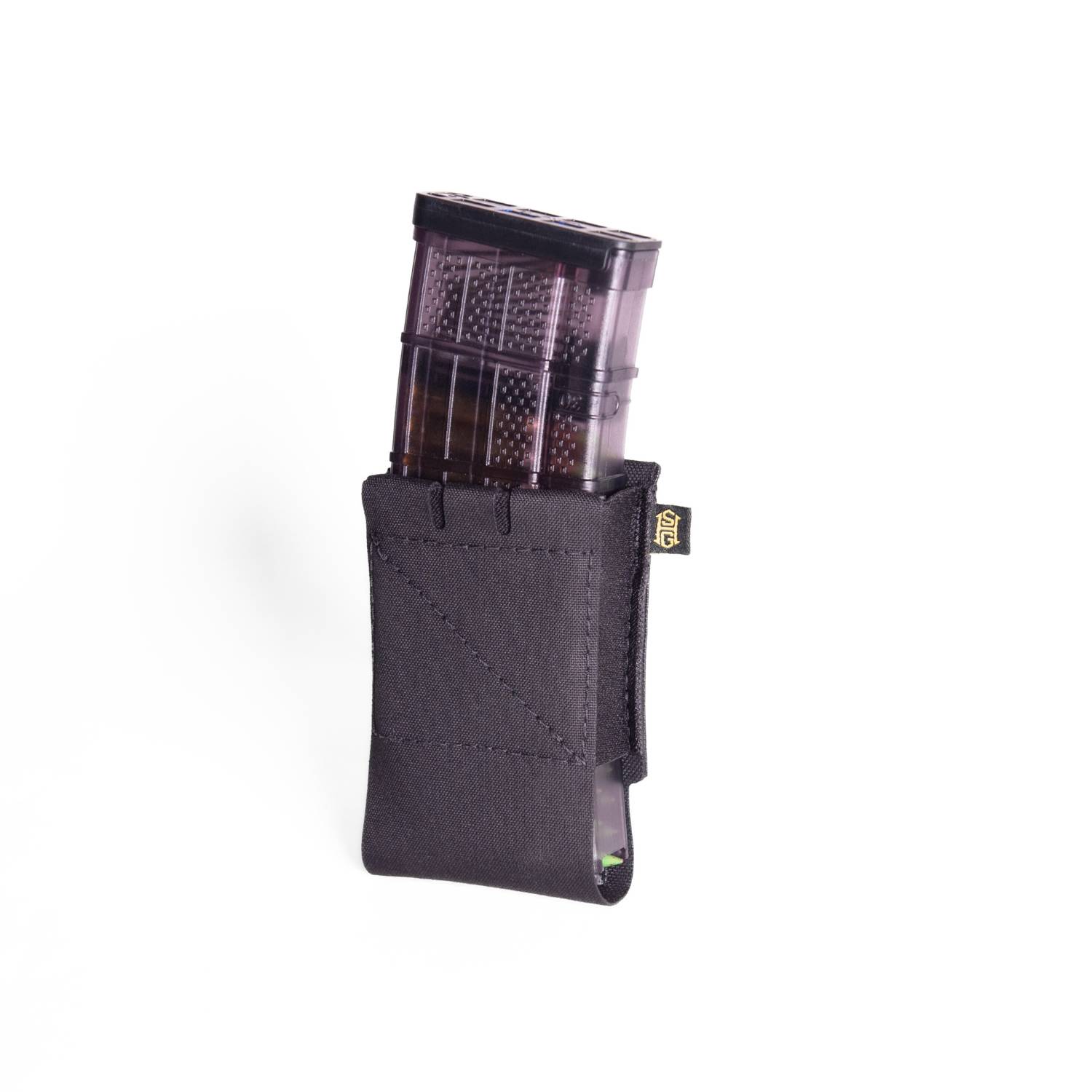 HIGH SPEED GEAR EP-P ELASTIC RIFLE MAG POUCH BLACK FITS MOST RIFLE MAGS LOW PROFILE