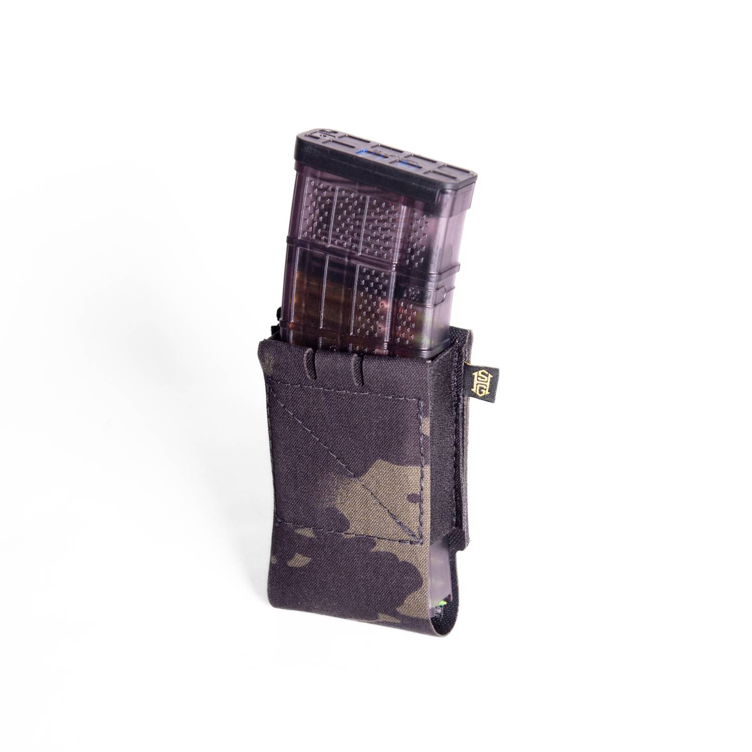 High SPEED GEAR  EP-P ELASTIC RIFLE  MAG POUCH MULTICAM BLACK  FITS MOST RIFLE  MAGS LOW PROFILE