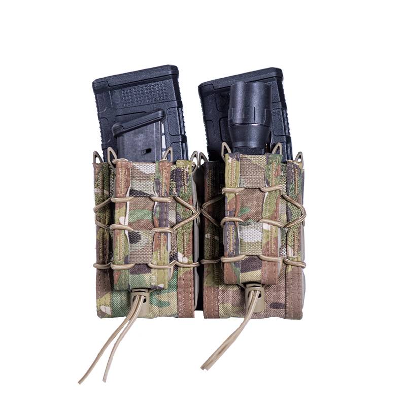 High SPEED GEAR  DOUBLE DECKER TACO MULTCAM  HOLDS MOST PISTOL AND RIFLE MAGS MOLLE