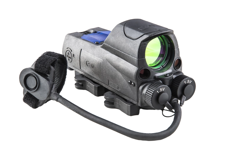 Meprolight MOR PRO Bullseye Red Dot Sight (1x, 30mm) with Green Visible & IR Laser