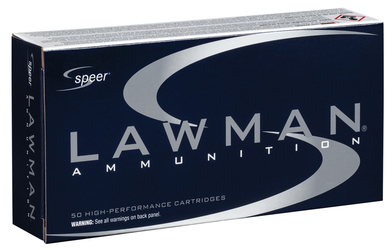 Speer 53651 Lawman 9mm Luger 124gr TMJ Ammo 50 Rounds Box
