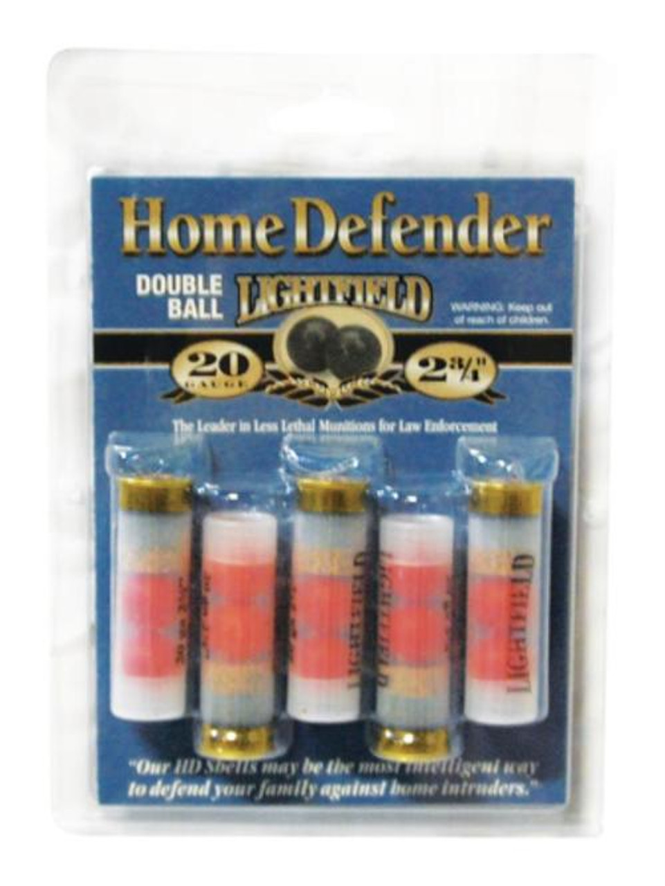 LIGHTFIELD HOME DEFENSE AMO 20GA 2.75 IN DOUBLE BA...