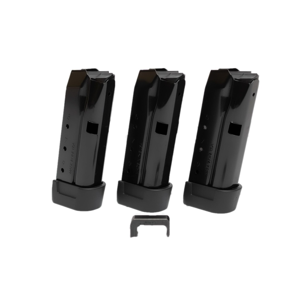Shield Arms Z9-Combo-3M-1C 9-Round Mags & Mag Release for Glock 43 9mm - Shield Sights - 9 MM LUGER