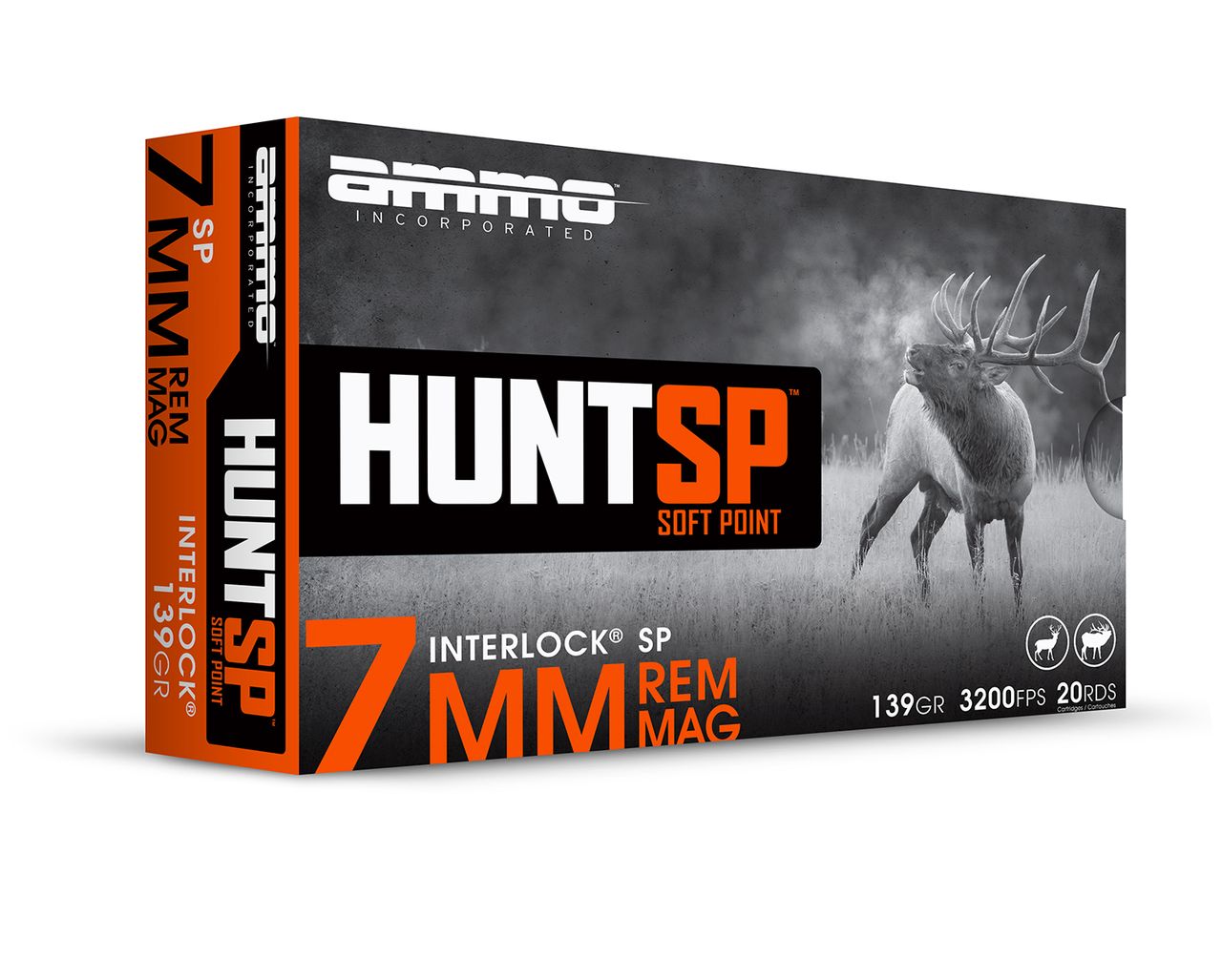 Ammo Inc 7MM139SPA20 Hunt 7mm 139gr Soft Point 20 per Box/10 Case Ammo Inc 7MM139SPA20 Hunt 7mm 139gr Soft Point 20 per Box/10 Case