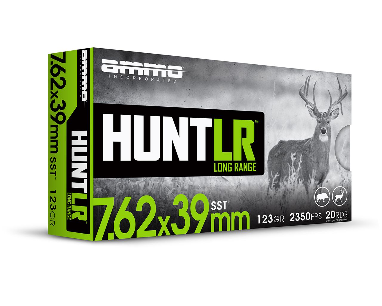 Ammo Incorporated 76239123SST-A20 7.62x39mm 123 Grain SST 20/Box