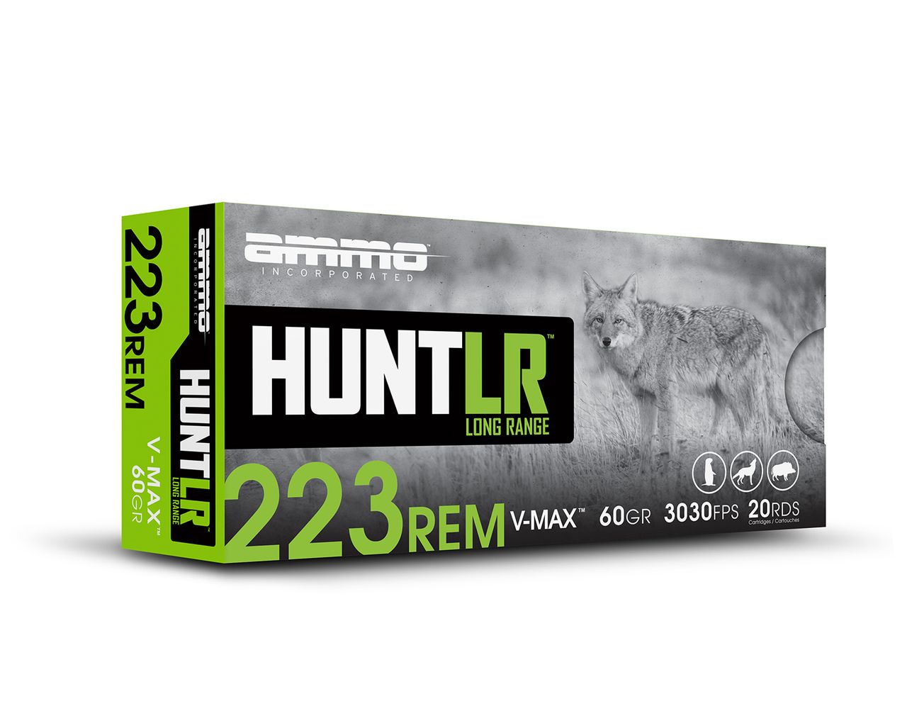 Ammo Inc 223055SPA20 223 Rem 55gr Soft Point 20 Rounds