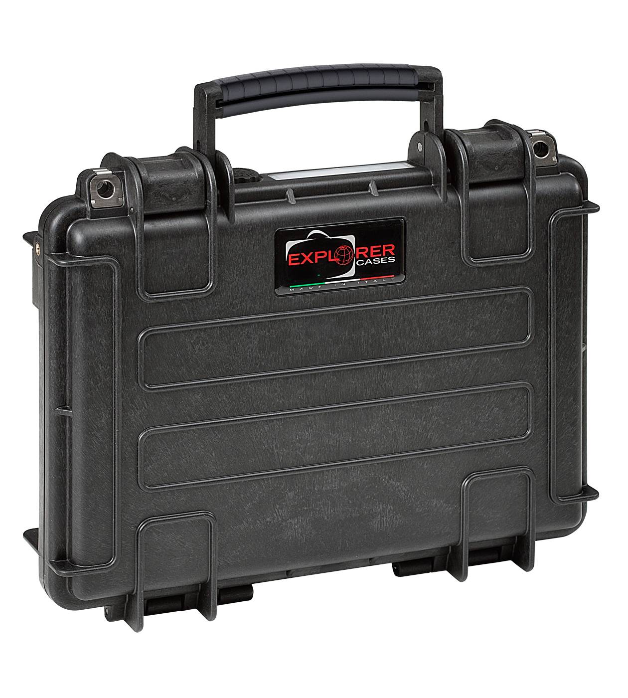 Explorer RED3005.B Tactical Double Pistol Case Black with Pre-Cubed Foam