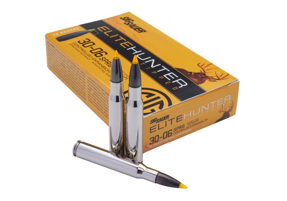 SIG SAUER ELITE SERIES ACCUBOND AMO 30-06 SPRINGFIELD 180GR POLY TIP 20RD (10 BOX CASE)