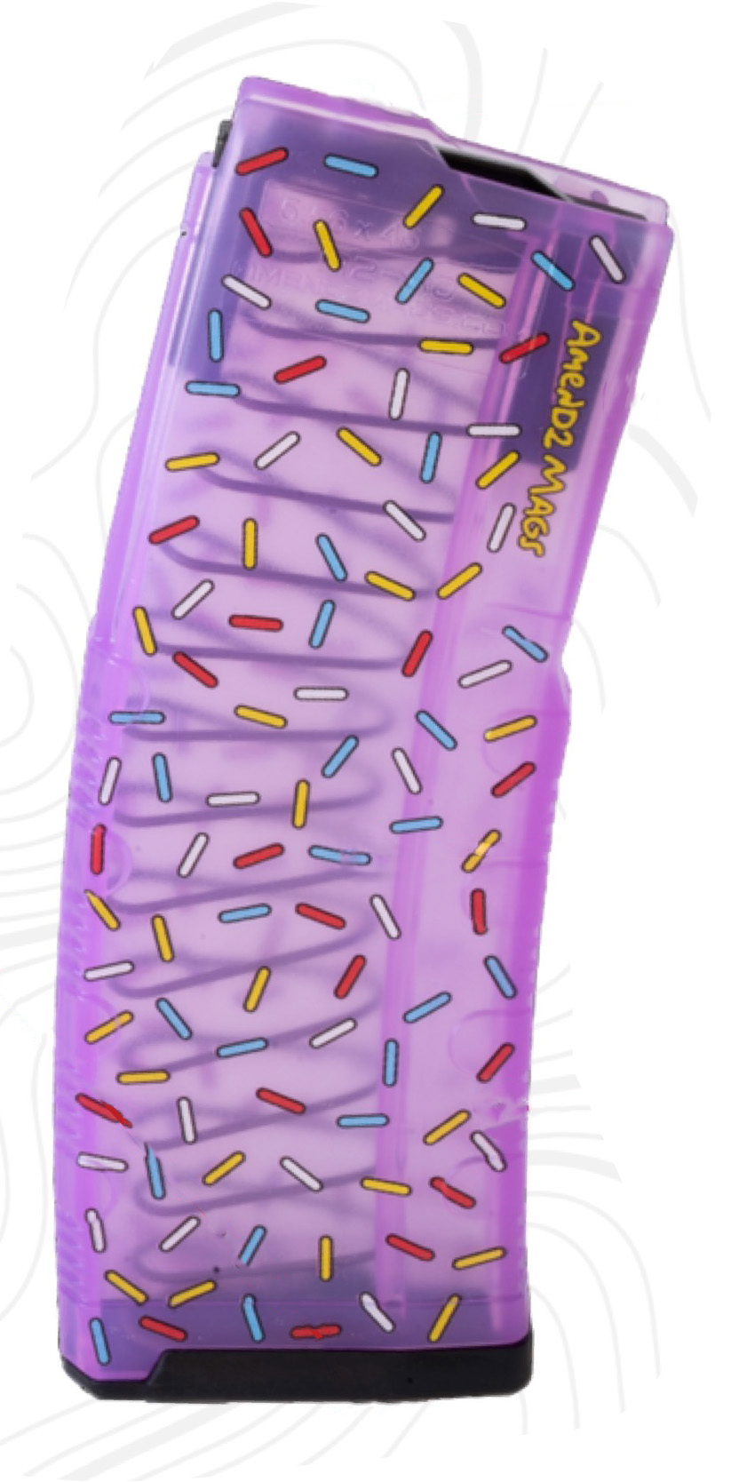 Amend2 556MODCSPR30 MOD-C 30rd 5.56 NATO Fits AR-15 Pink Sprinkles Polymer