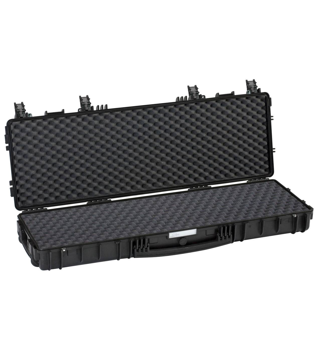 EXPLORER CASES 45IN RIFLE CASE BLACK WITH DOUBLE CONVOLUTED FOAM 44.7"X13.7"X5.31"