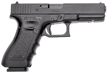 GLOCK 17 G17 HGA 9MM 4.0 IN BBL FS 5LB 2 15RD MAGS NICKEL PLATED ROSE GOLD INSERTS