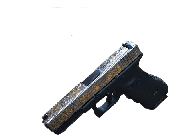 GLOCK 17 G17 HGA 9MM 4.0 IN BBL FS 5LB 2 15RD MAGS NICKEL PLATED EGYPT
