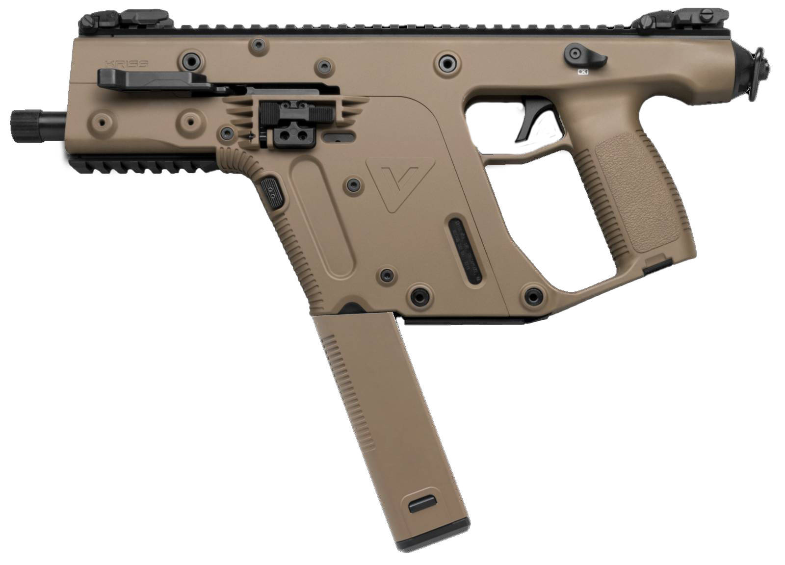 KRISS VECTOR SDP G2 9mm 5.5" Barrel FDE