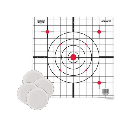 Birchwood Casey EZE Scorer Thermal Optic Sight In Paper Target 12x12 4/ct