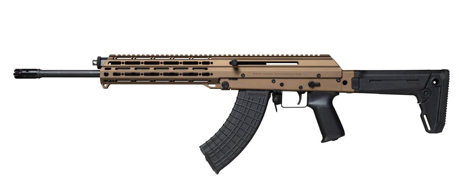 M+M IND M10X+ RIA 7.62X39MM 16.5IN CHF-CL BBL SL HANDGUARD GEN3 BRONZE