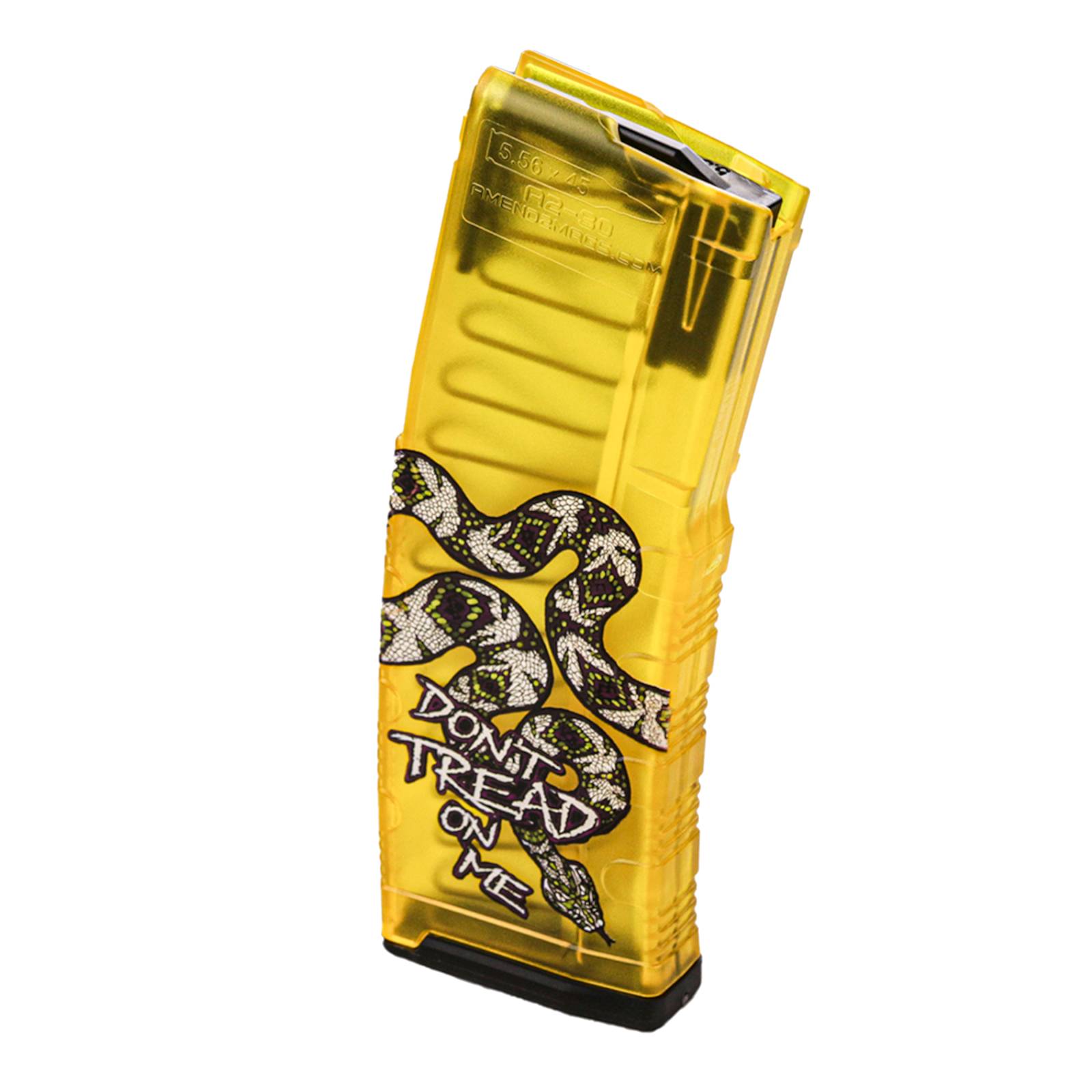 Amend2 556MODCDTOM30 AR-15 Magazine 5.56x45 30RD Poly Yellow
