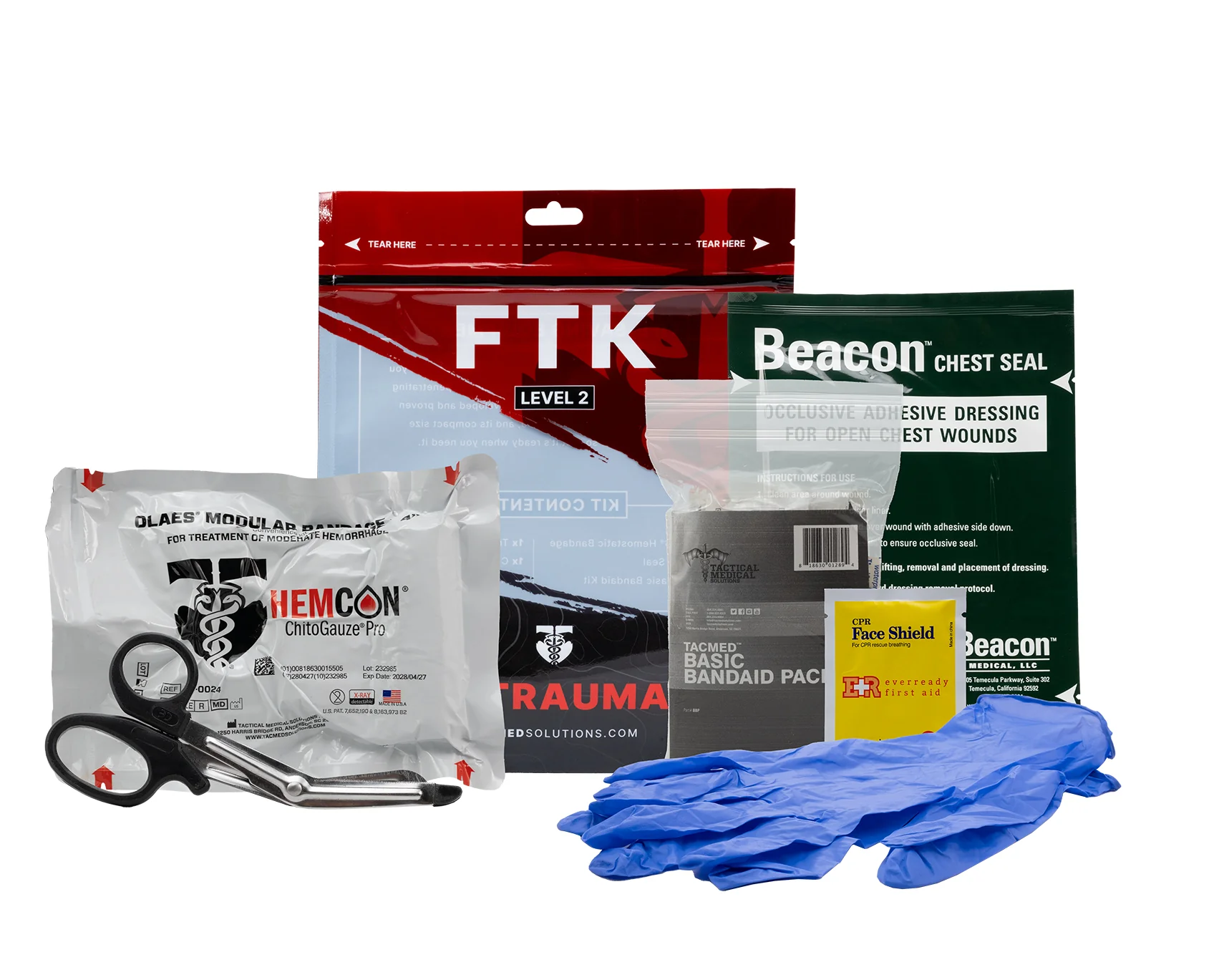 TACMED SOLUTIONS LEVEL 2 FIELD TRAUMA KIT