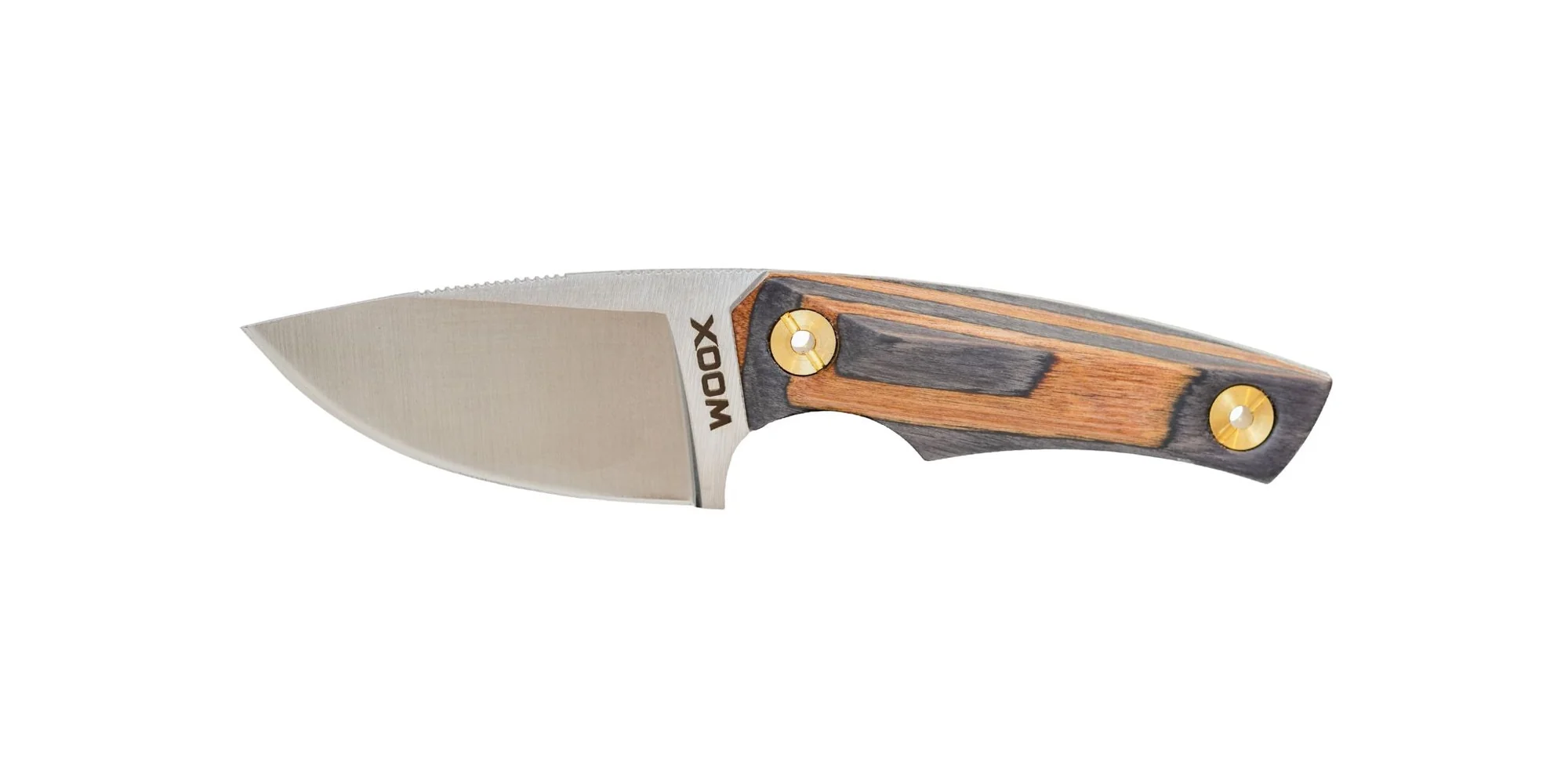 WOOX BAD BOY FIXED BLADE KNIFE - DROP POINT - TIGER WOOD