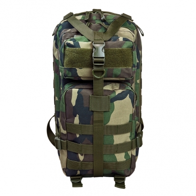 NCSTAR SMALL BACKPACK WOODLAND CAMO NYLON 4 POCKET