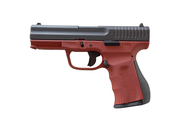 FMK 9C1G2-FAT HGA 9MM 4 IN BBL FAST ACTION TRIG DROP FREE BRICK RED 1/14RD MAG
