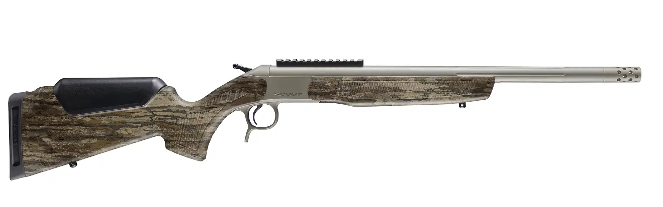 CVA SCOUT V3 RIFLE RIS 350 LEGEND 20 IN BBL SS/RT LEGACY CAMO THD 5/8X24 W PIC RAIL ( AMCHAR EXCL )