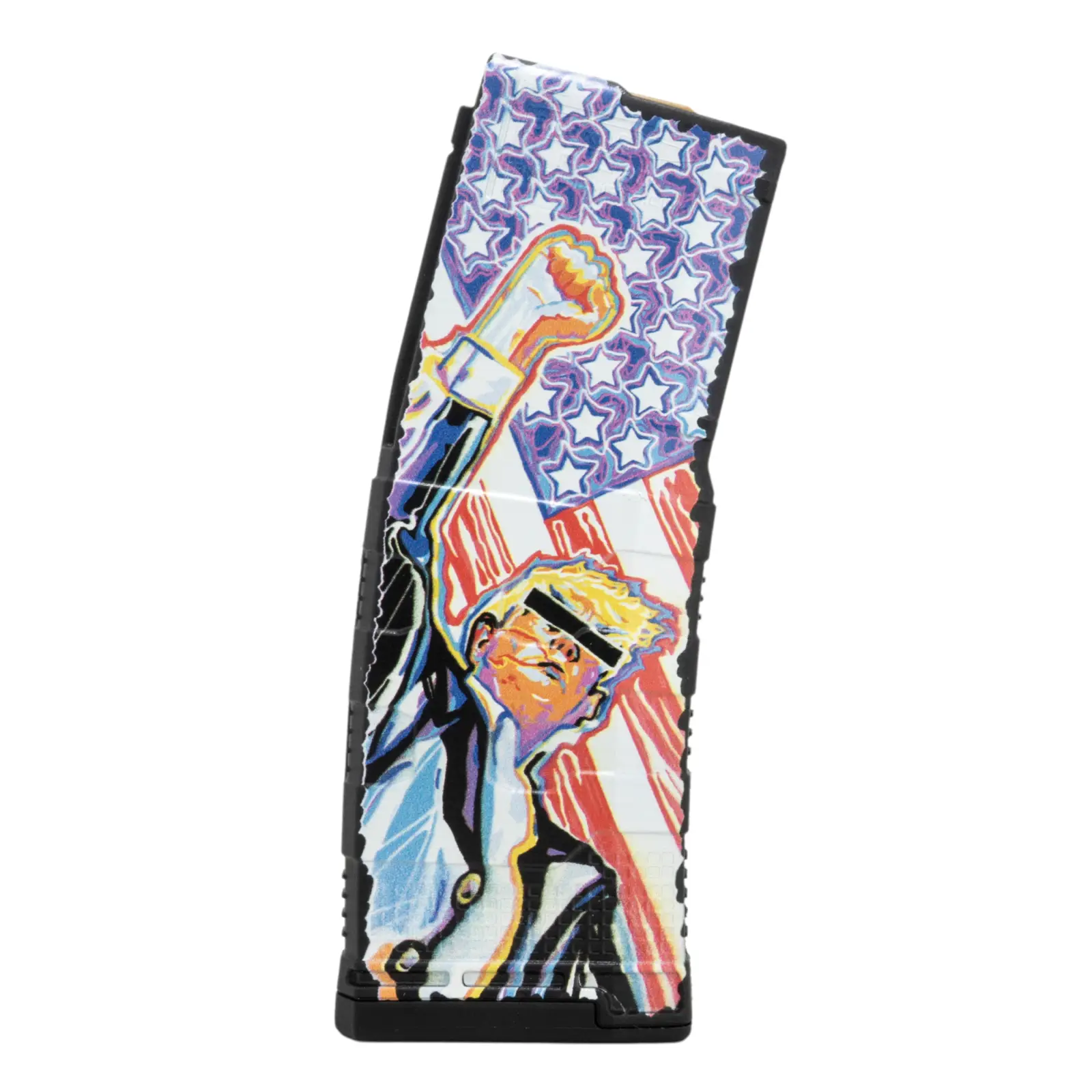 AMEND2 M3 5.56MM 30RD AR15 WITH RED FOLLOWER TRUMP FIGHT POLYMER MAGAZINE ( 50 PER CASE ) - Amend2 - .223 Remington