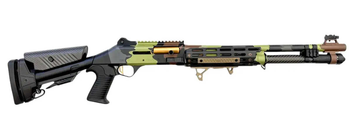 ORTHOS RAIDER S4 SGA 12GA 18.5 IN PORTED BBL MLOK HG HIGHLAND ELITE ADJ CF STOCK BENELLI CHOKE