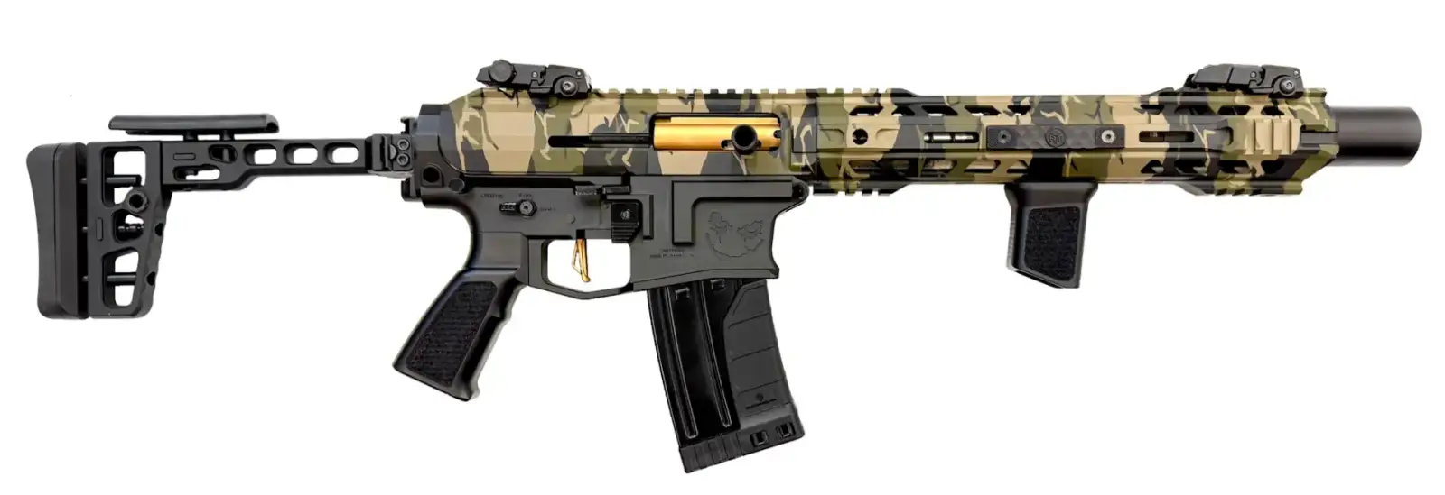 ORTHOS JOKER SBS SAS SGA 12GA 13 IN BBL MLOK CAMO B5 SIDE FOLD STOCK AMBI CONT 1 5/10 RD MAG( NFA )
