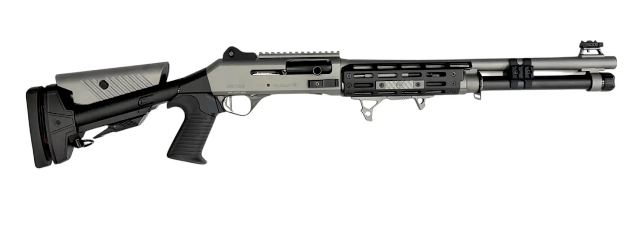 ORTHOS RAIDER S4 SGA 12GA 18.5 IN PORTED BBL MLOK HG GREY PIN STOCK BENELLI CHOKE ( NY COMP )