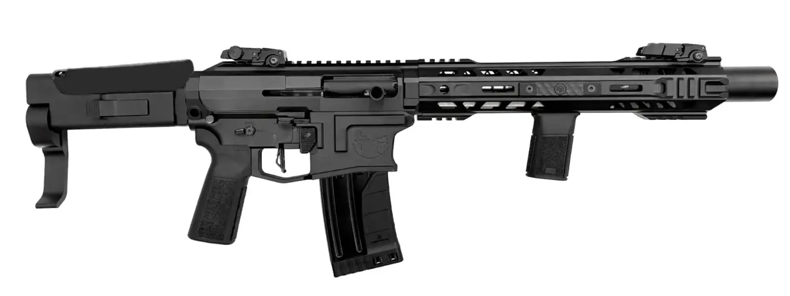 ORTHOS JOKER SGA 12GA 13 IN BBL MLOK BLK ADJ STOCK AMBI CONTROLS 1 5/10 RD MAG