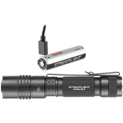 Streamlight 88063 ProTac 2LX 500L USB Rechargeable Tactical Flashlight Black