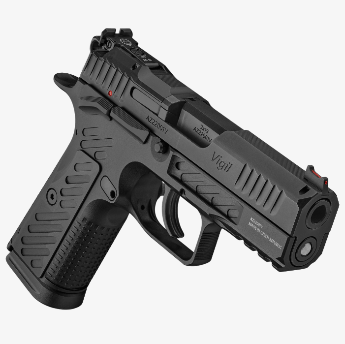 AMERICAN PREC FIREARMS AZ-P1 COMPACT VIGIL HGA 9MM 4.2 IN BLACK 2/17RD MAG