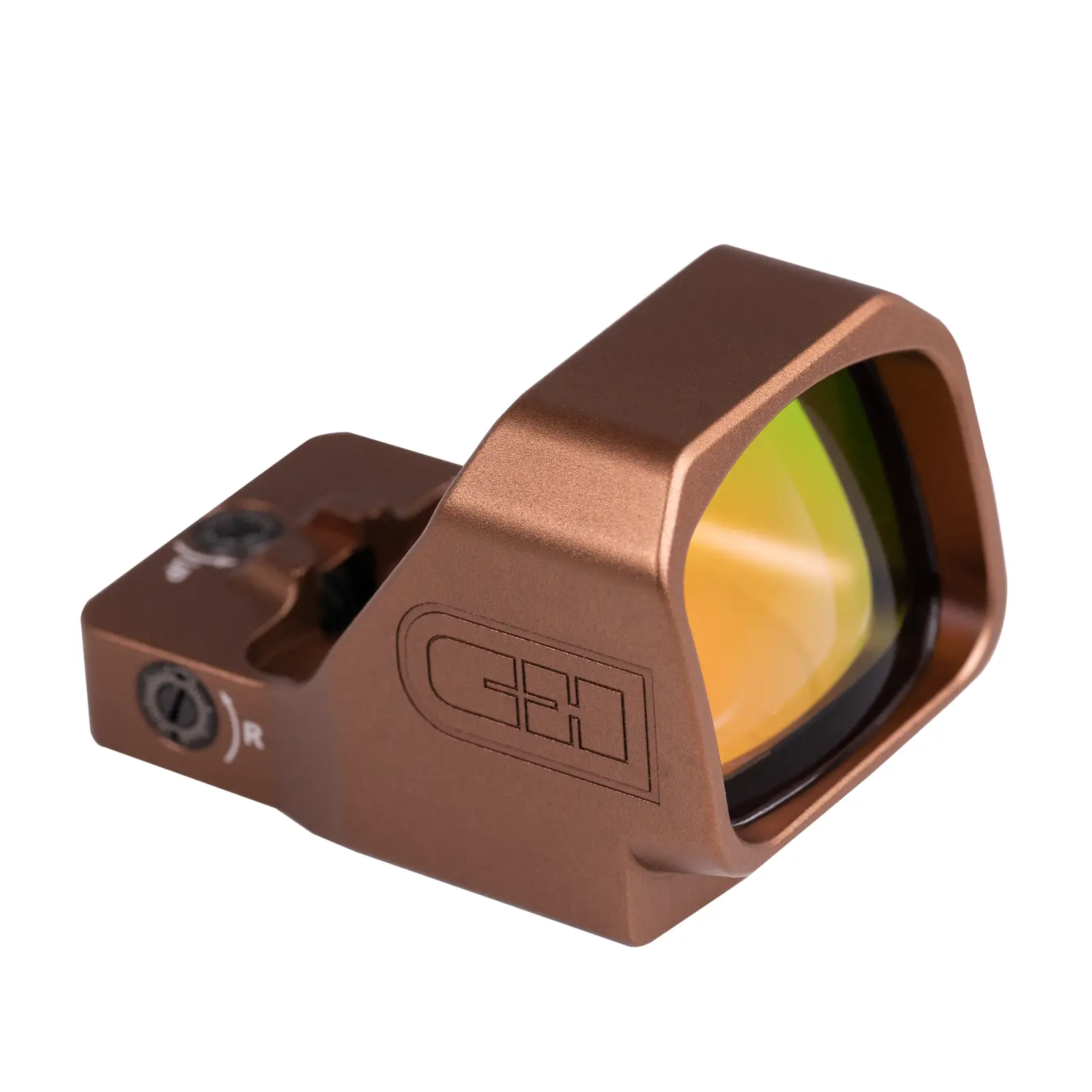 C&H PRECISION COMP OPTIC 2 MOA RED MULTI RETICLE LG WINDOW - FDE