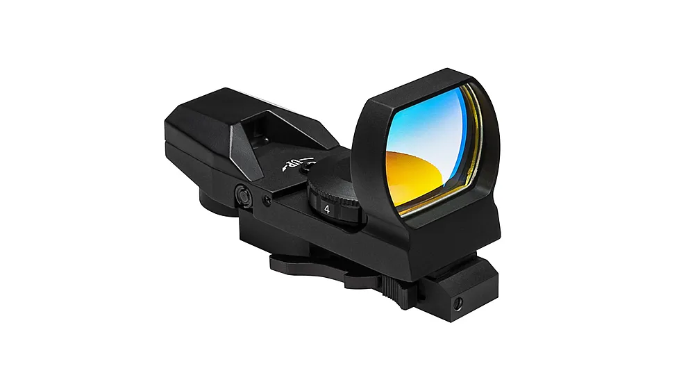 NC STAR KEYMOD QUICK RELEASE 4 RETICLE REFLEX OPTIC RED ILL BLACK