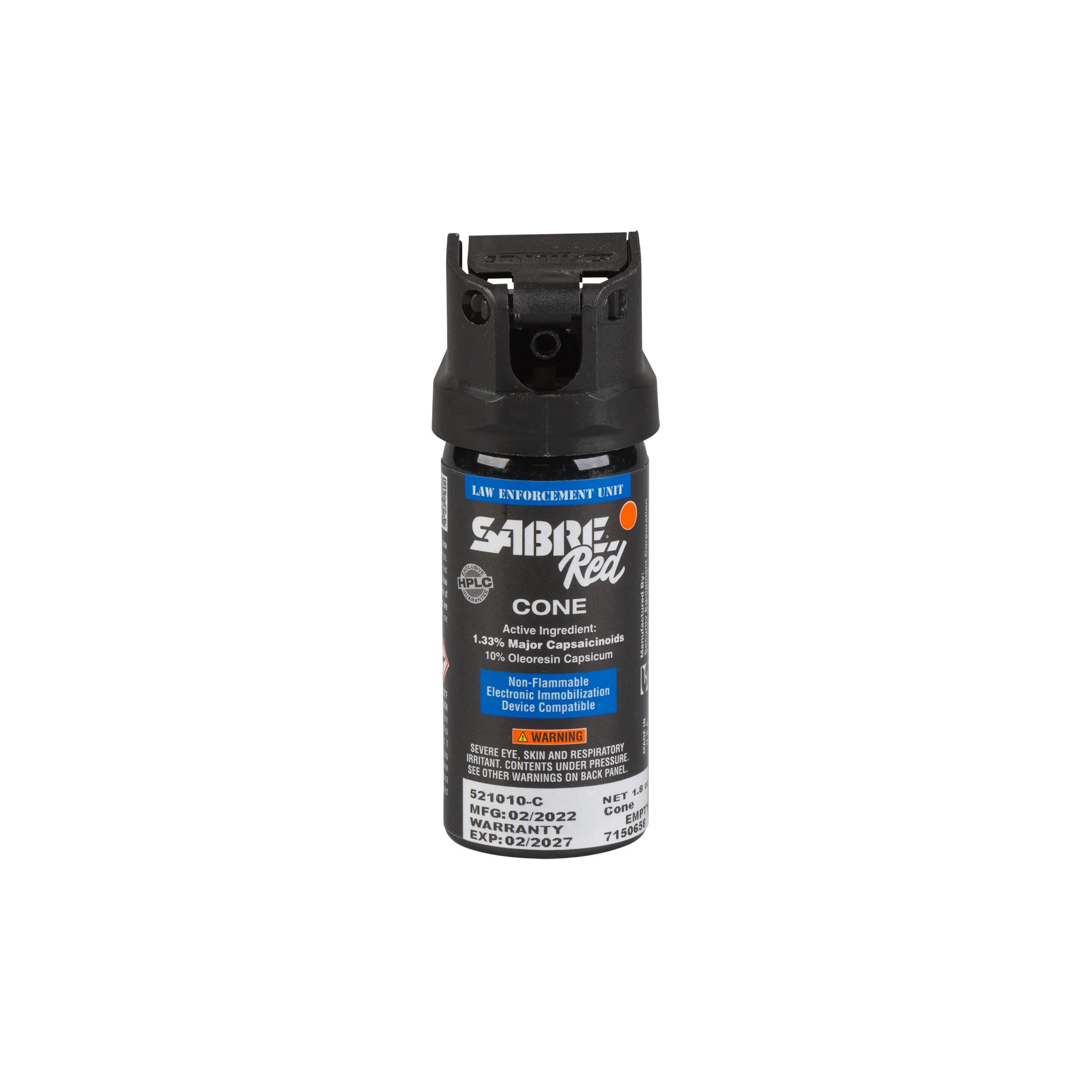 SABRE LAW RED 10% OC 1.8OZ CONE MK-2 LEVEL III 25/PK