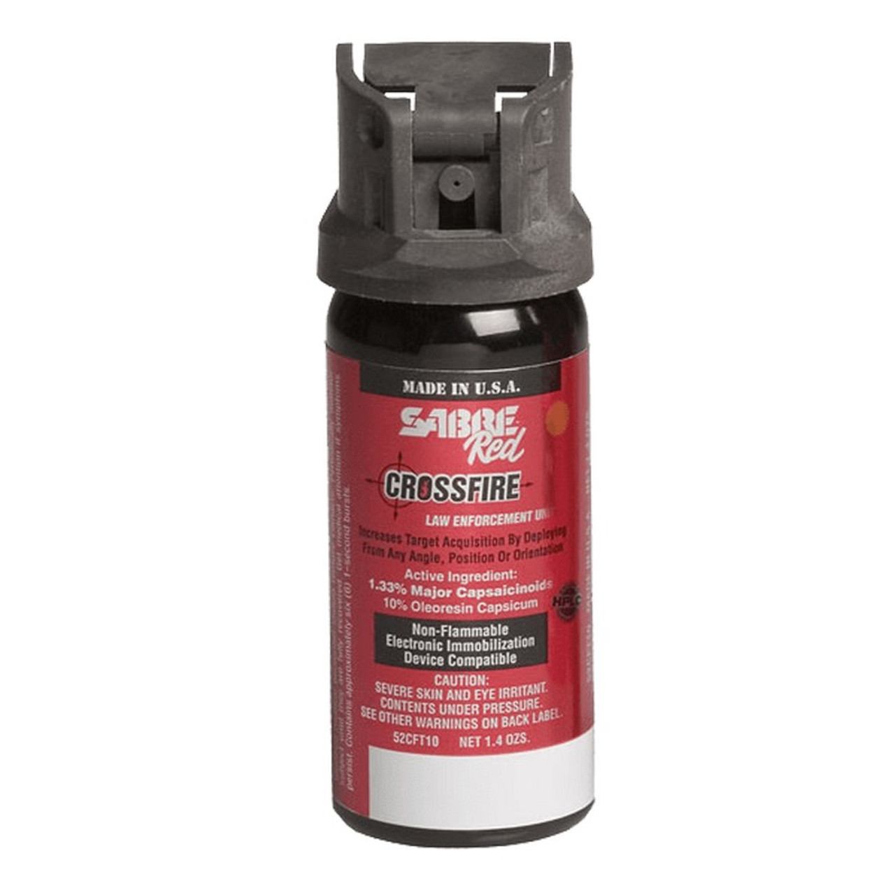 SABRE LAW 10% OC SPRAY 1.5 OZ STREAM MK-3 SABRE RED CROSSFIRE 25PK