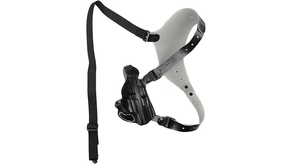 DESANTIS C.E.O. SHOULDER RIG HOLSTER RH BLACK GLOCK 17 19 22 23 26 27 32 36