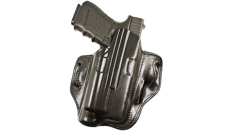 DESANTIS SPEED LITE HOLSTER BLACK LEATHER LH GLOCK 172231 W/ TLR-1 OR X300