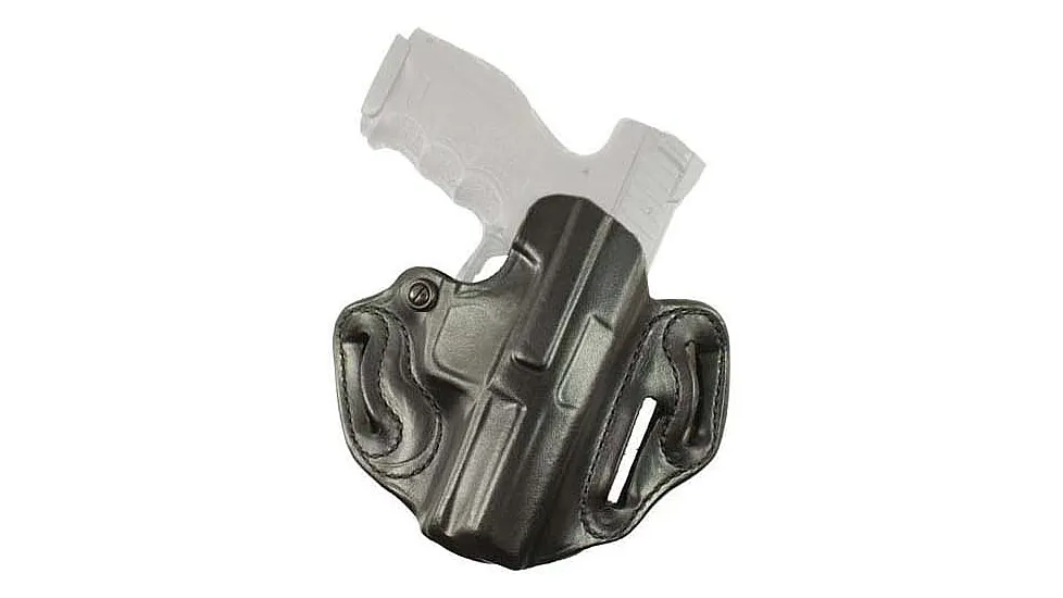 DESANTIS SPEED SCABBARD HOLSTER BLACK RH OPEN TOP SIG P365-XMACRO WITH & W/OUT RED DOT