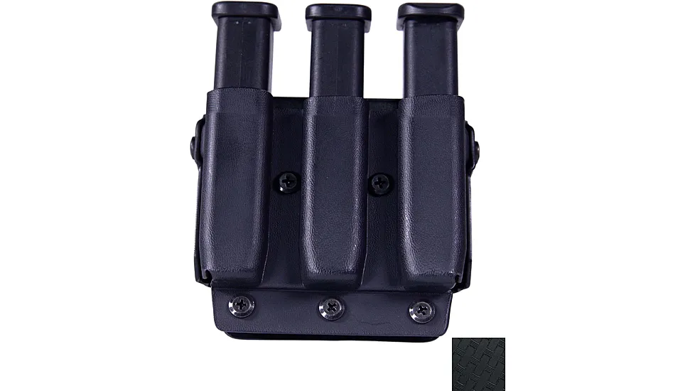 High SPEED GEAR TRIPLE PISTOL MAGAZINES SIZE 1 GLOCK 9/40 BLACK