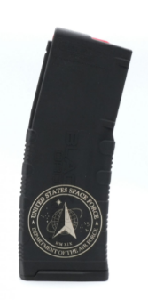 BLACK RAIN LASER ETCHED MAGAZINES 30RD US SPACE FORCE