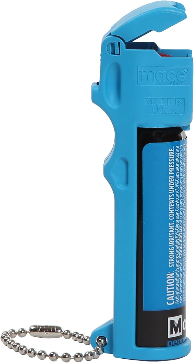 Neon Blue Model 10% Pepper Gard Personal Spray - Powerful Protection, Easy to Use - Mace Security International
