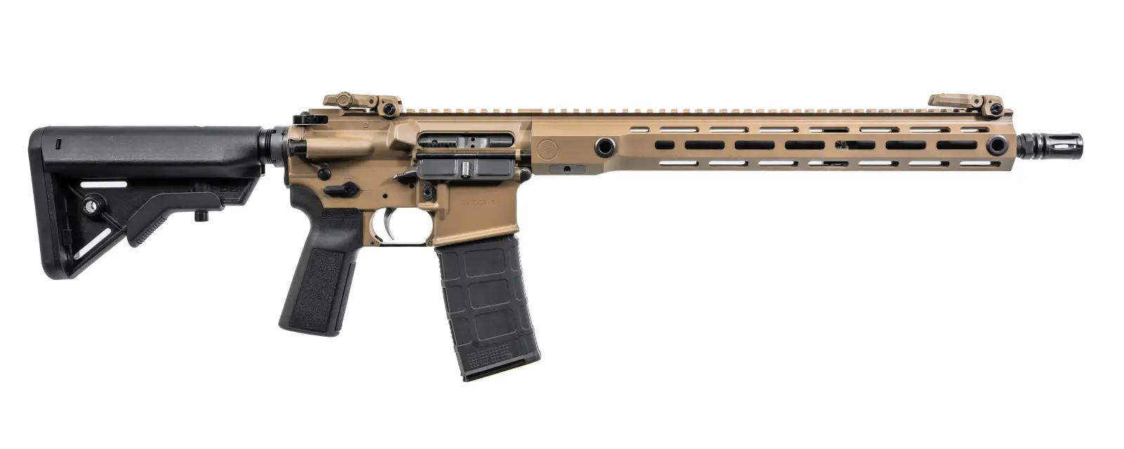 WATCHTOWER FIREARMS RAIDER 300 RIA 300 BLACKOUT 16IN BBL FLIP UP SIGHTS FDE 30RD MAG B5 PISTOL/STK