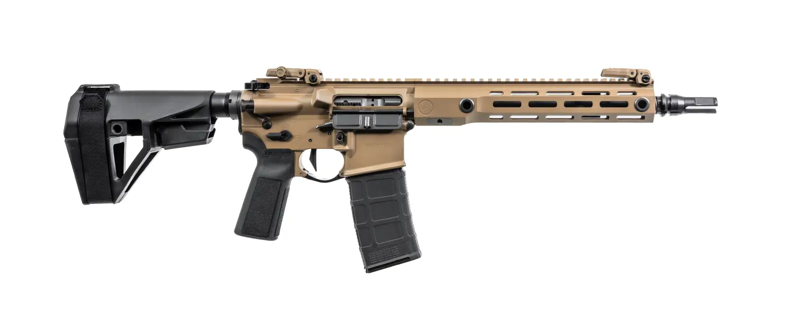 WATCHTOWER FIREARMS RAIDER SPECIAL DUTY HGA 5.56 NATO 11.5IN CHF BBL FLIP UP SIGHTS FDE 30RD MAG