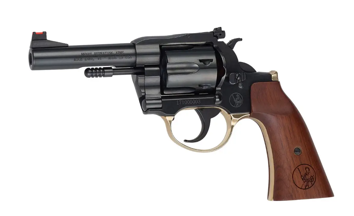 Henry H017GDMA 357 Mag 4 Inch Blued Barrel Revolver