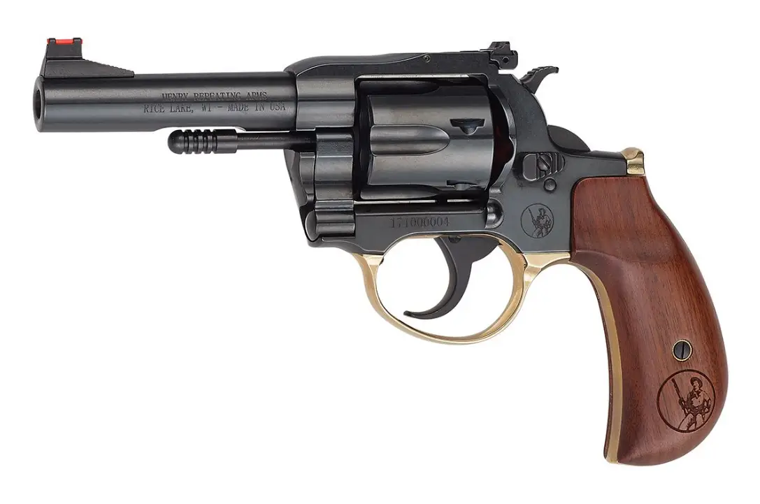 Henry 619835400772 H17 Big Boy Deadeye 357 Magnum | 38 Special 4" Blued Barrel Revolver - Henry Repeating Arms - 357 MAGNUM