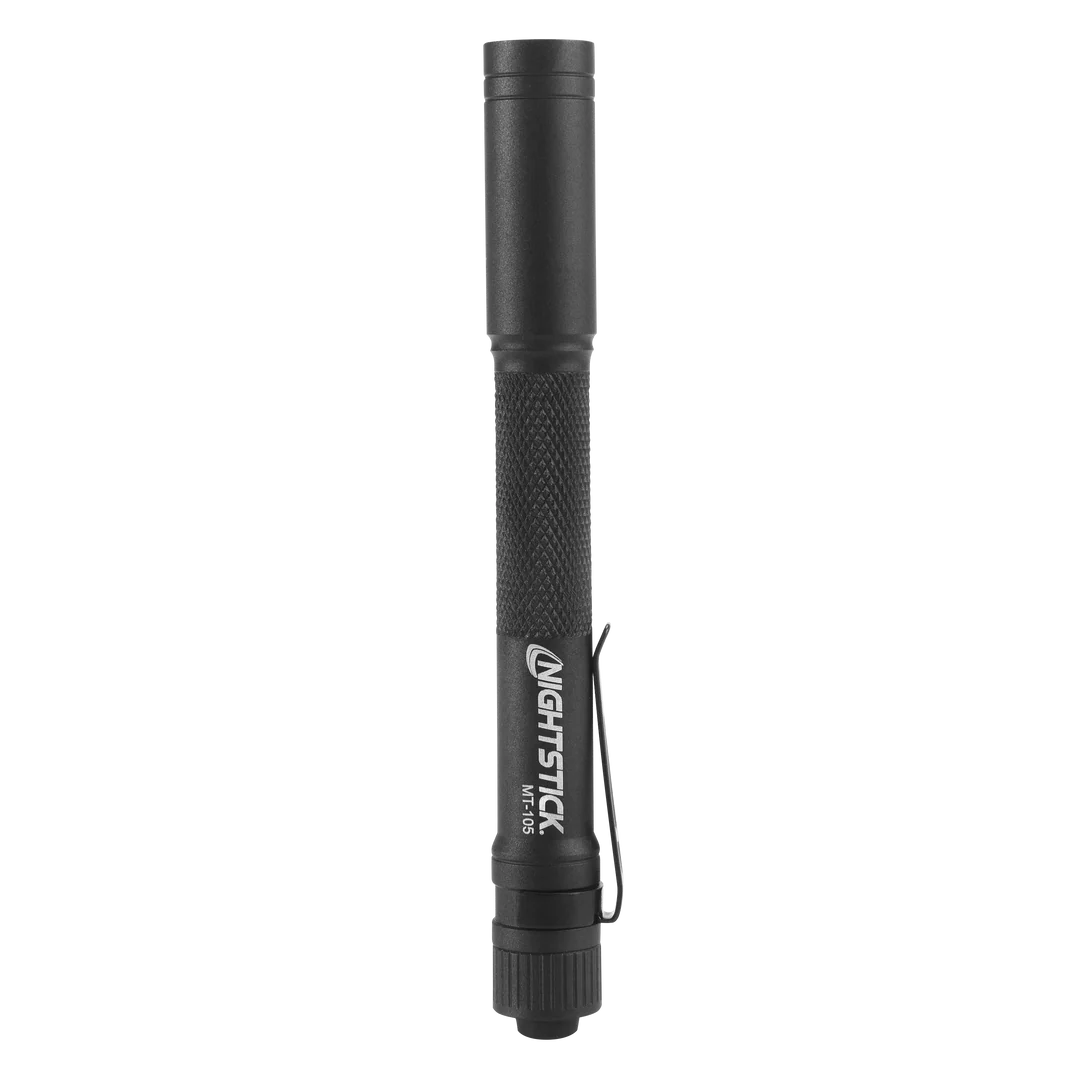 NIGHTSTICK METAL MINI-TAC FLASHLIGHT - AAA BATTERIES - BLACK