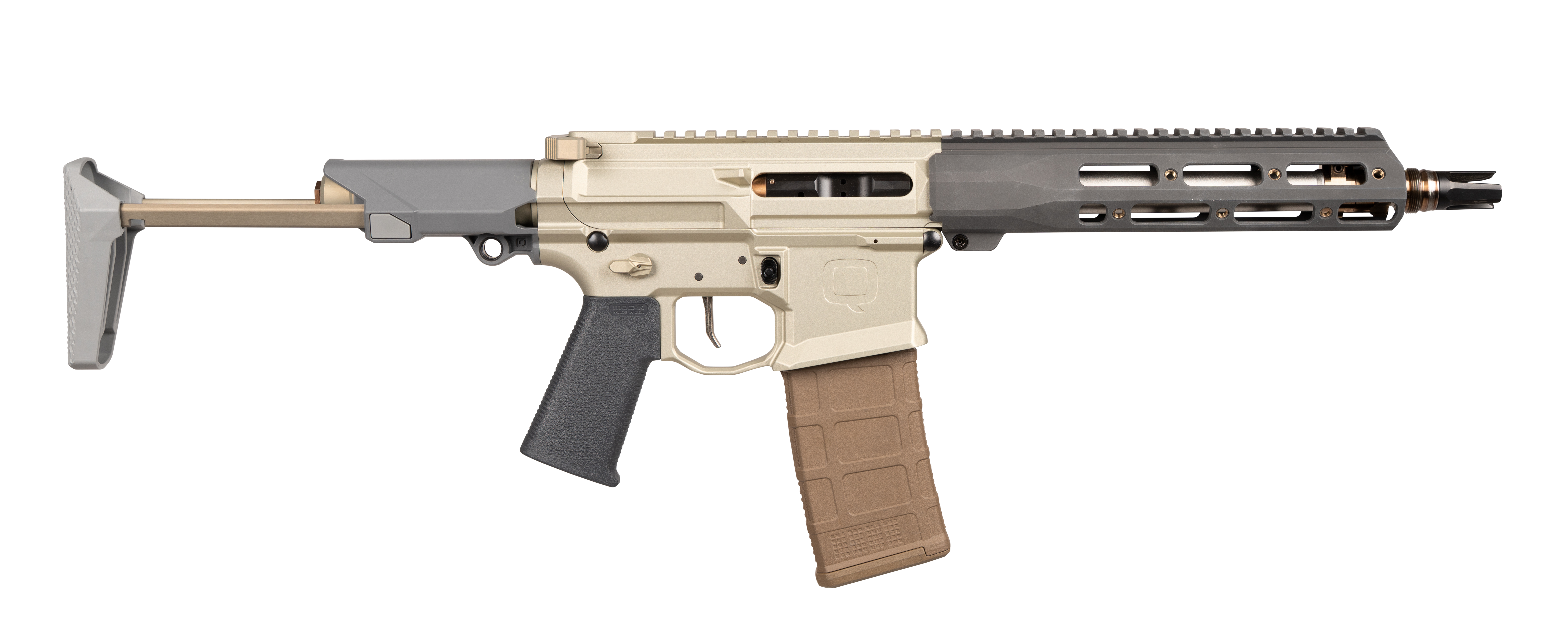 Q HB-556-10IN-SBR 9.69" FDE Short Barrel Rifle 223 Rem/5.56 NATO 30+1